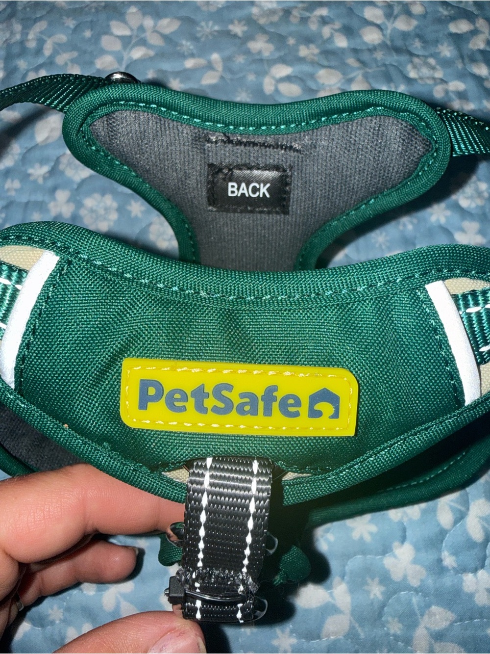 PetSafe Green Dog Harness with Reflective Details Xs